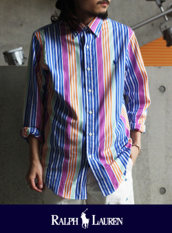 POLO RALPH LAUREN ポロ ラルフローレン マルチストライプシャツ