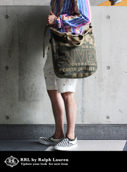 RRL ダブルアールエル MARKET TOTE BAG キャンバストートバッグ OLV