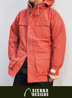 SIERRA DESIGNS シェラデザイン 60/40 MOUNTAIN PARKA RUST/V.TAN