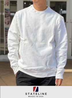 STATE LINE ステートライン CREWNECK SWEATSHIRT