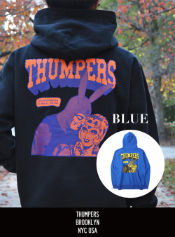 THUMPERS NYC サンパース RABBIT HERO HOODIE