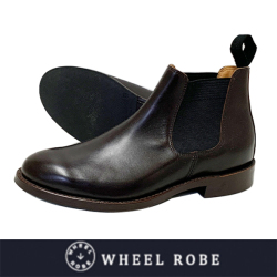 WHEEL ROBE ウィールローブ ELASTIC SIDE BOOTS WEINHEIMER BROWN