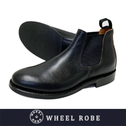 WHEEL ROBE ウィールローブ ELASTIC SIDE BOOTS CHROMEXCEL BLACK