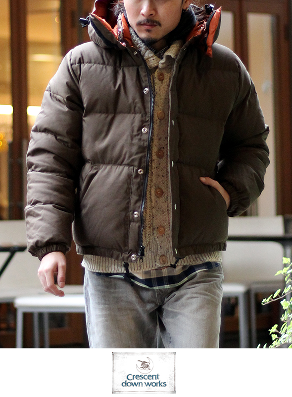 クレセントダウンワークス　crescent down works Crescent Down Works プルオーバーダウン