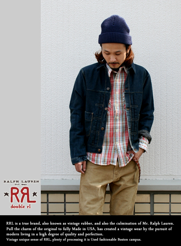 RRL ダブルアールエル 2nd デニムジャケット 