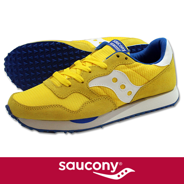 新品未使用⭐️Saucony サッカニー DXN Trainer イエロー ブルー Saucony サッカニー DXN Trainer DXN トレーナー YELLOW/BLUE を