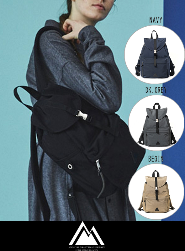 ANONYM(アノニム) リュック DAYPACK 18L　ダークグレー 楽天市場】ANONYM CRAFTSMAN DESIGN セルスパンナイロン バック