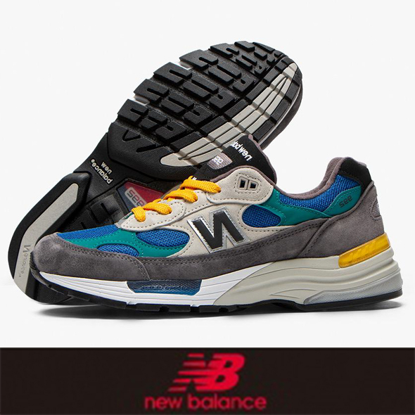 NEW BALANCE ニューバランス M992RR TAN/GREEN /GREYを通販【paper 福岡】