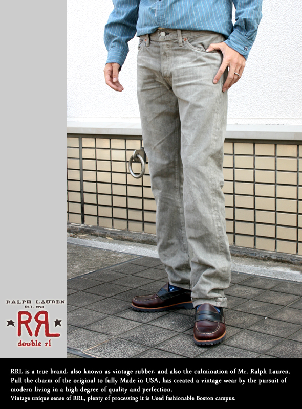 RRL スリムフィットデニムmade in USA
