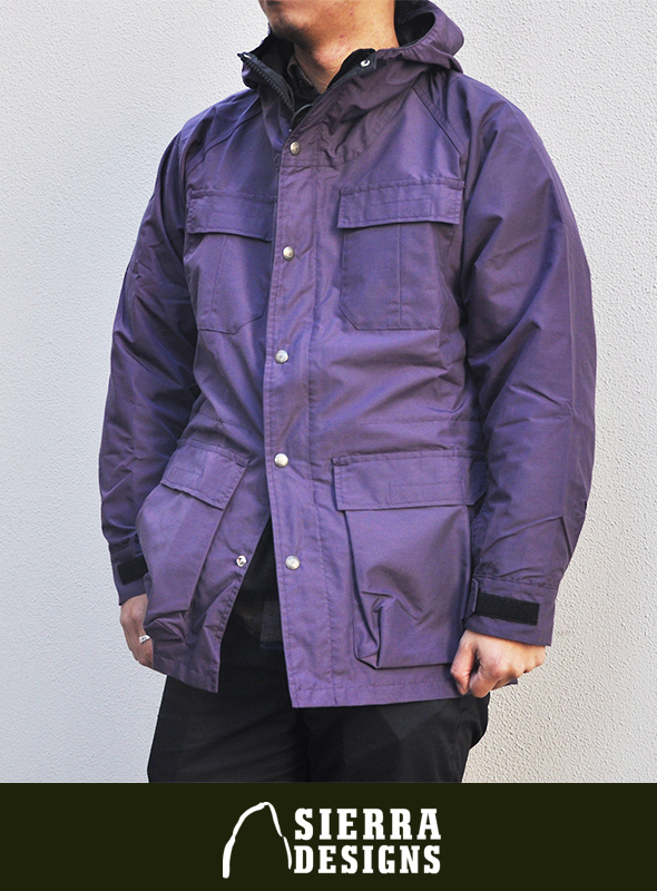 SIERRA DESIGNS シェラデザイン 60/40 MOUNTAIN PARKA PURPLE/BLACK を  