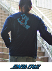 SANTA CRUZ サンタクルーズ SCREAMING HAND スクリーミングハンド　L/S Tシャツ