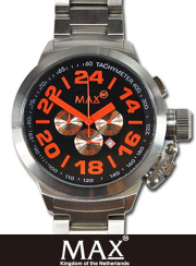 MAX XL WATCH  5-MAX 460 BLK/ORG/SLV