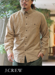J.CREW ジェイクルー ELBOE PATCH SHIRTS BEIGE