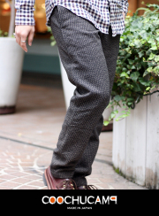 COOCHUCAMP クーチューキャンプ HAPPY LONG PANTS BROWN BEACH