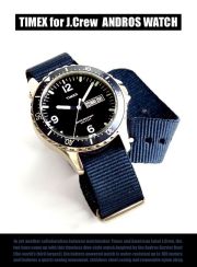 【TIMEX for J.CREW】ANDROS 腕時計