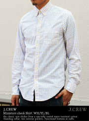 J.CREW ジェイクルー Miniature Check Shirt ミニチュアチェックシャツ