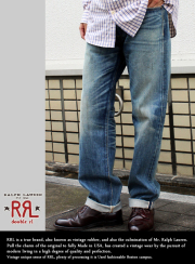 RRL ダブルアールエル ストレートレッグデニム