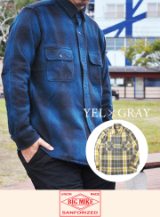 BIG MIKE  ビッグマイク  HEAVY FLANNEL SHIRTS