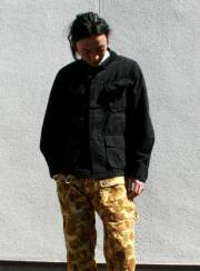 What Goes Around Comes Around　　ジャングルファティーグジャケット　BLK