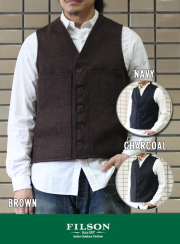 FILSON フィルソン MACKINAW WOOL VEST