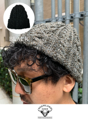 HIGHLAND 2000  ハイランド2000 ケーブルニットキャップ