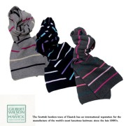 GILBERT WILSON OF HAWICK ギルバート ウイルソン　ボーダーマフラー