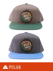 POLeR ポーラー  CAMPTIME SNAPBACK CAP