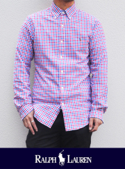 POLO RALPH LAUREN ポロ ラルフローレン TRICOLORE  SHIRT