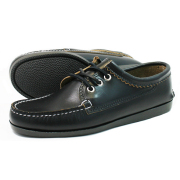 QUODDY TRAIL MOCCASIN 501 BLUCHER デッキシューズ BLK