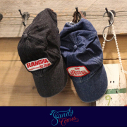 【SandyComes】サンディカムズ Washed denim CAP