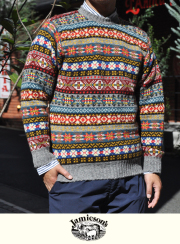 Jamieson's ジャミーソンズ CREW NECK SWEATER