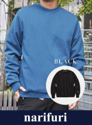 narifuri ナリフリ  クルースウェット (NF1137）