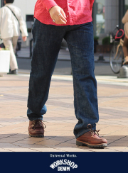 Universal Works ユニバーサル ワークス Regular Fit Slub Selvedge Denim