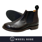 WHEEL ROBE ウィールローブ ELASTIC SIDE BOOTS WEINHEIMER BROWN