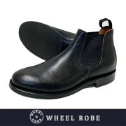 WHEEL ROBE ウィールローブ ELASTIC SIDE BOOTS CHROMEXCEL BLACK