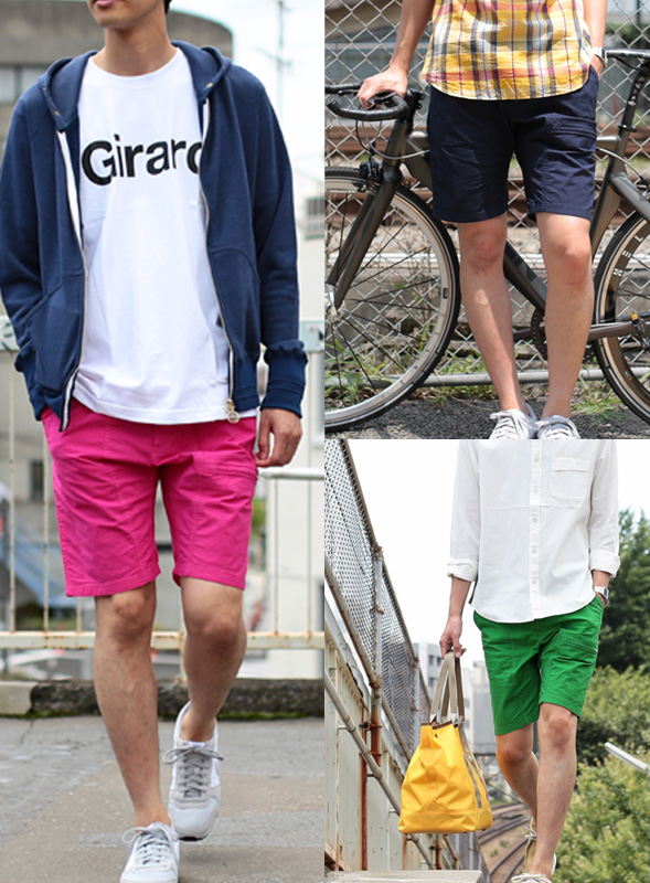 narifuri ナリフリ  Mini rip pocketable short pants（NF793）