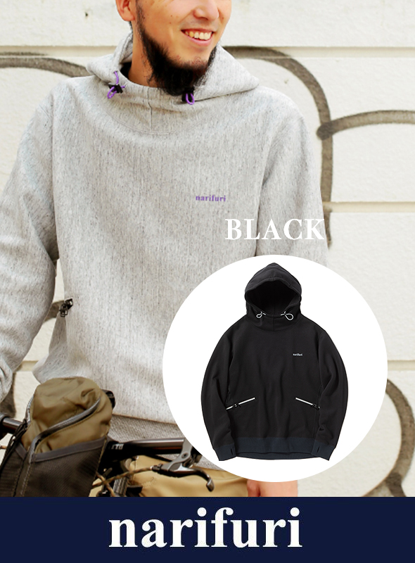 narifuri ナリフリイージーケアサイクルプルオーバーパーカー(NF1127)