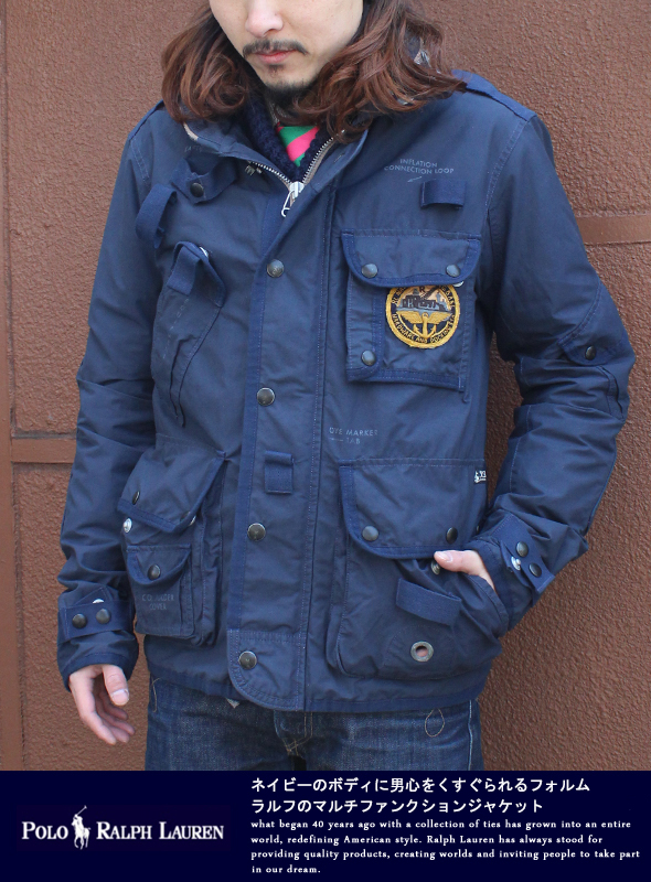 RALPH LAUREN ラルフローレン　US・NAVY ミリタリージャケット