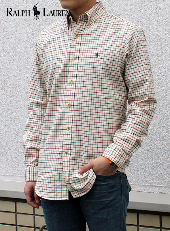 タッタソールチェックシャツ