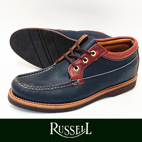 RUSSELL MOCCASIN ラッセルモカシン COUNTRY OXFORD SPECIAL EDITION NAVY(paper別注)