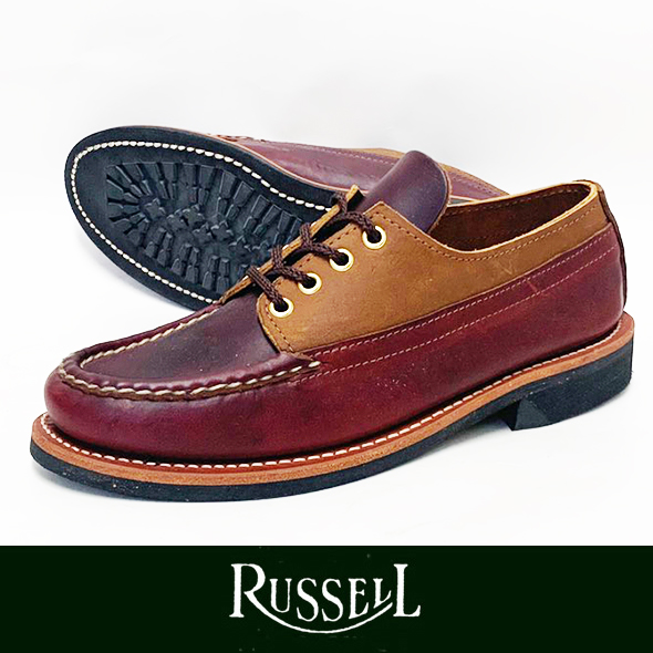 RUSSELL MOCCASIN ラッセルモカシン FISHING OXFORD DARK BROWN(paper別注)