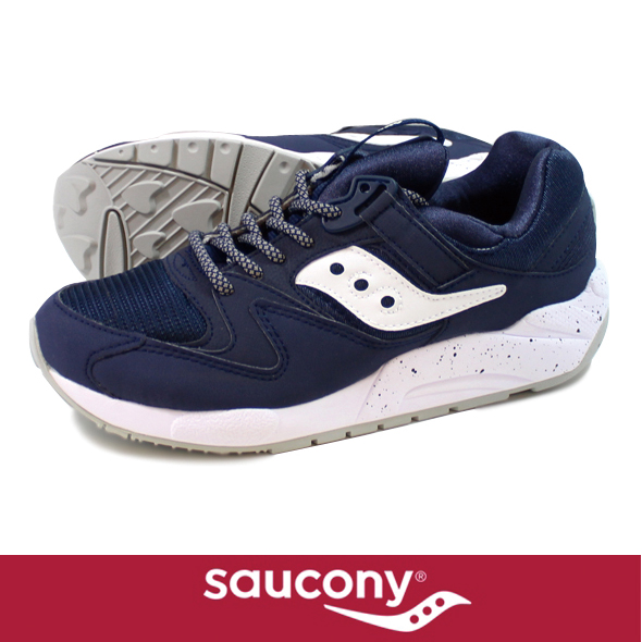 Saucony サッカニー GRID9000  Navy/White
