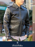 BrooksBrothers SINGLE LEATHER BLOUSON【50% off】