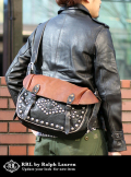 RRL ダブルアールエル LEATHER CROSS BODY SADDLE BAG