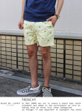 MADE BY JIMMY(メイドバイジミー)　FRENCHY　Diamond design shorts