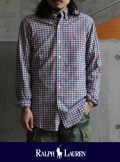 POLO RALPH LAUREN ポロ ラルフローレン マドラスチェックシャツ WHT/RED