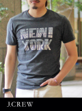 J.CREW ジェイクルー NEW YORK S/S TEE  CHACOAL  A99