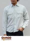 CAMCO カムコ CHAMBRAY WORK SHIRTS STRIPE