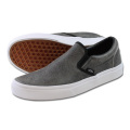 VANS バンズ  CLASSIC SLIP-ON CRACKED LEATHER BLK