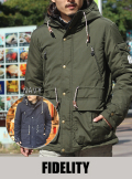 FIDELITY フィデリティー  DOWN DECK PARKA